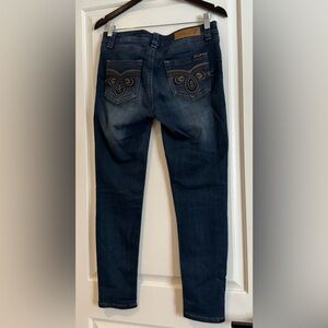 Seven7 Women's Dark Blue Skinny Jeans